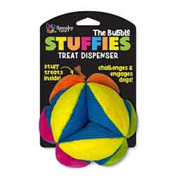 Stuffies Treat Dispenser Plush Dog Toy Bubble - Item # 50643