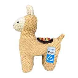 Clean Earth Textured Recycled Plush Dog Toy Llama - Item # 50649