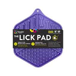 Lick Pad for Dogs and Cats Hexagon (7.5 in L x 6.3 in W x 0.5 in H) - Item # 50667