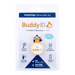 BuddyBadge Silicone Collar Tag for Dogs and Cats 1 ct - Item # 50684