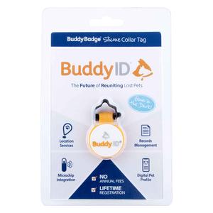 BuddyBadge Silicone Collar Tag for Dogs and Cats 1 ct - Item # 50684