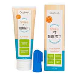 Toothpaste and Finger Brush Kit for Dogs and Cats 4 oz - Item # 50721