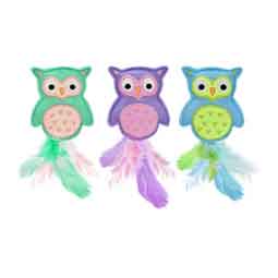 Felt Owl Toy for Cats 5.5 in - Item # 50736