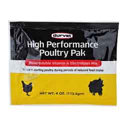 High Performance Poultry Pak 4 oz - Item # 50754