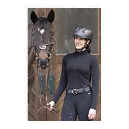 In Stride Quarter Zip Womens Fleece Tech Top Black - Item # 50786