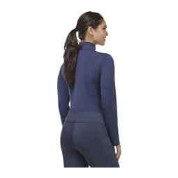 In Stride Quarter Zip Womens Fleece Tech Top Nightsky - Item # 50786