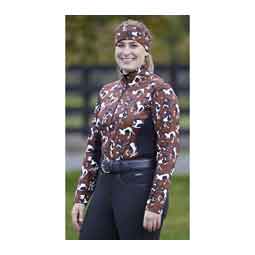 On Course Quarter Zip Womens Fleece Tech Top Ginger Mod Mares - Item # 50787