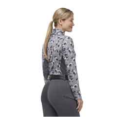 On Course Quarter Zip Womens Fleece Tech Top Sterling Mod Mares - Item # 50787