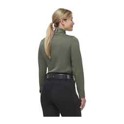 Rhythm Half Zip Womens Fleece Top Olive - Item # 50788