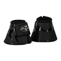 Hard Shell All-Purpose Neoprene Horse Bell Boots Black - Item # 50798