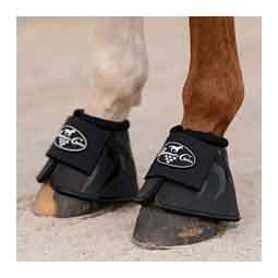 Hard Shell All-Purpose Neoprene Horse Bell Boots Black - Item # 50798