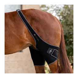 Theramic Stifle Wraps for Horses Black - Item # 50802