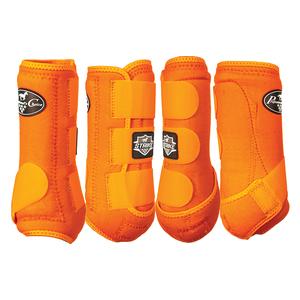Strike SMB Sports Medicine Horse Boots Value Pack Orange - Item # 50848
