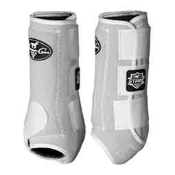 Strike SMB Front Sports Medicine Horse Boots White - Item # 50849
