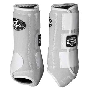 Strike SMB Front Sports Medicine Horse Boots White - Item # 50849