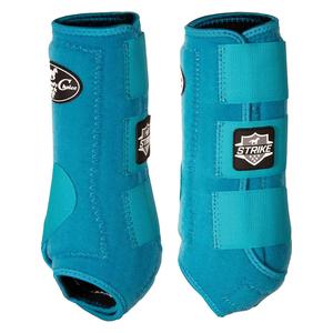 Strike SMB Front Sports Medicine Horse Boots Pacific Blue - Item # 50849