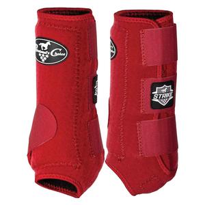 Strike SMB Front Sports Medicine Horse Boots Crimson - Item # 50849