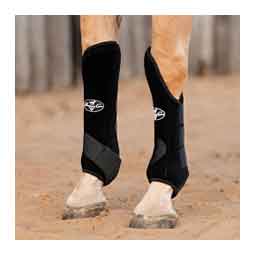 SMB Combo Knee Horse Boots Black - Item # 50850