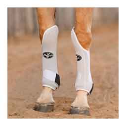 SMB Combo Knee Horse Boots White - Item # 50850