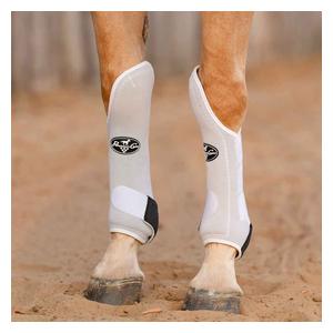 SMB Combo Knee Horse Boots White - Item # 50850