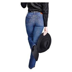 Bespoke Lacey High Rise Womens Boot Cut Jeans Blue - Item # 50877