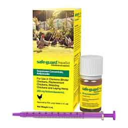 Safe-Guard (fenbendazole) AquaSol for Chickens 3 ml - Item # 50914