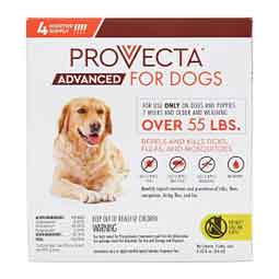 Provecta Advanced for Dogs 55+ lbs 4 ct - Item # 50927
