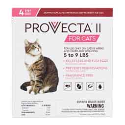 Provecta II for Cats 9 lbs 4 ct - Item # 50928
