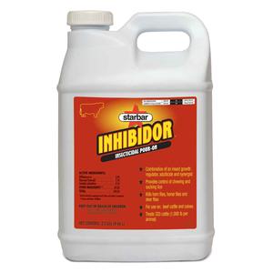 Inhibidor Insecticidal Pour-On for Beef Cattle 2.5 gallon - Item # 50931