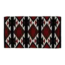 Tejas Saddle Blanket Red/Black - Item # 50945