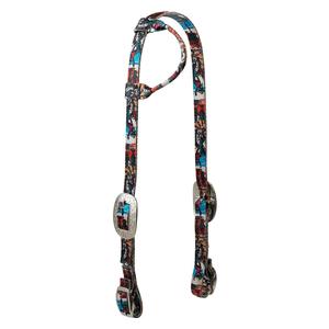 Poly Sliding Ear Horse Headstall Bucking Bronc - Item # 50993