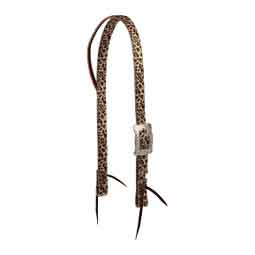 Poly Split Ear Horse Headstall Leopard - Item # 50994