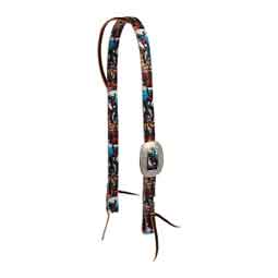 Poly Split Ear Horse Headstall Bucking Bronc - Item # 50994