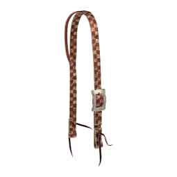 Poly Split Ear Horse Headstall Checkerboard - Item # 50994