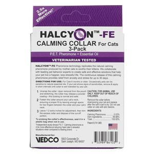 Calming Pheromone Collar for Cats 3 ct - Item # 51018