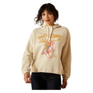 Essential Sendero YeeHaw Womens Hoodie Oyster Gray - Item # 51030