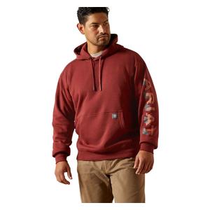 Rebar Lightweight Mens Hoodie Madder Brown - Item # 51032