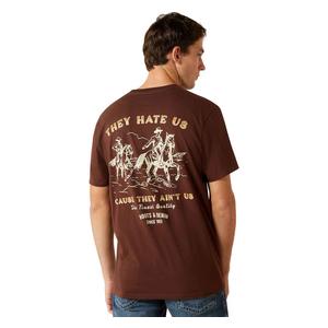 Haters Club Mens T-Shirt Mahogany - Item # 51036