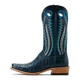 Futurity Outlaw 13-in Cowboy Boots Blue Full Quill Ostrich - Item # 51050