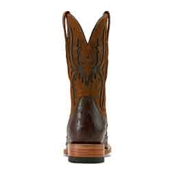 Drifter 11-in Cowboy Boots Espresso Full Quill Ostrich - Item # 51051
