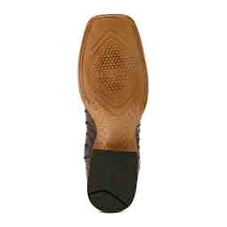 Drifter 11-in Cowboy Boots Espresso Full Quill Ostrich - Item # 51051