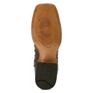 Drifter 11-in Cowboy Boots Espresso Full Quill Ostrich - Item # 51051