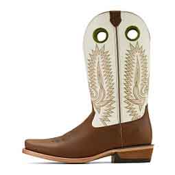 Southland 13-in Cowboy Boots Distressed Brown/Cream - Item # 51053