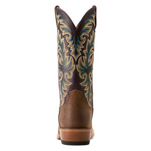 Futurity Champ 13-in Cowboy Boot Dijon Roughout/Royal Purple - Item # 51056