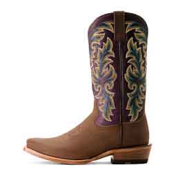 Futurity Champ 13-in Cowboy Boot Dijon Roughout/Royal Purple - Item # 51056