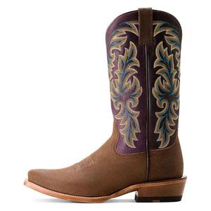 Futurity Champ 13-in Cowboy Boot Dijon Roughout/Royal Purple - Item # 51056