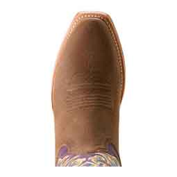 Futurity Champ 13-in Cowboy Boot Dijon Roughout/Royal Purple - Item # 51056