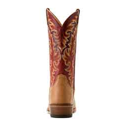 Futurity Champ 13-in Cowboy Boot Flax Tan/Red - Item # 51056