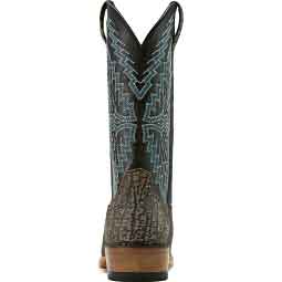 Futurity Showman 13-in Cowboy Boots Cape Gray Buffalo/Raven Black - Item # 51057