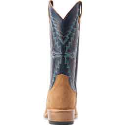 Futurity Showman 13-in Cowboy Boots Dijon Roughout/Blue - Item # 51057